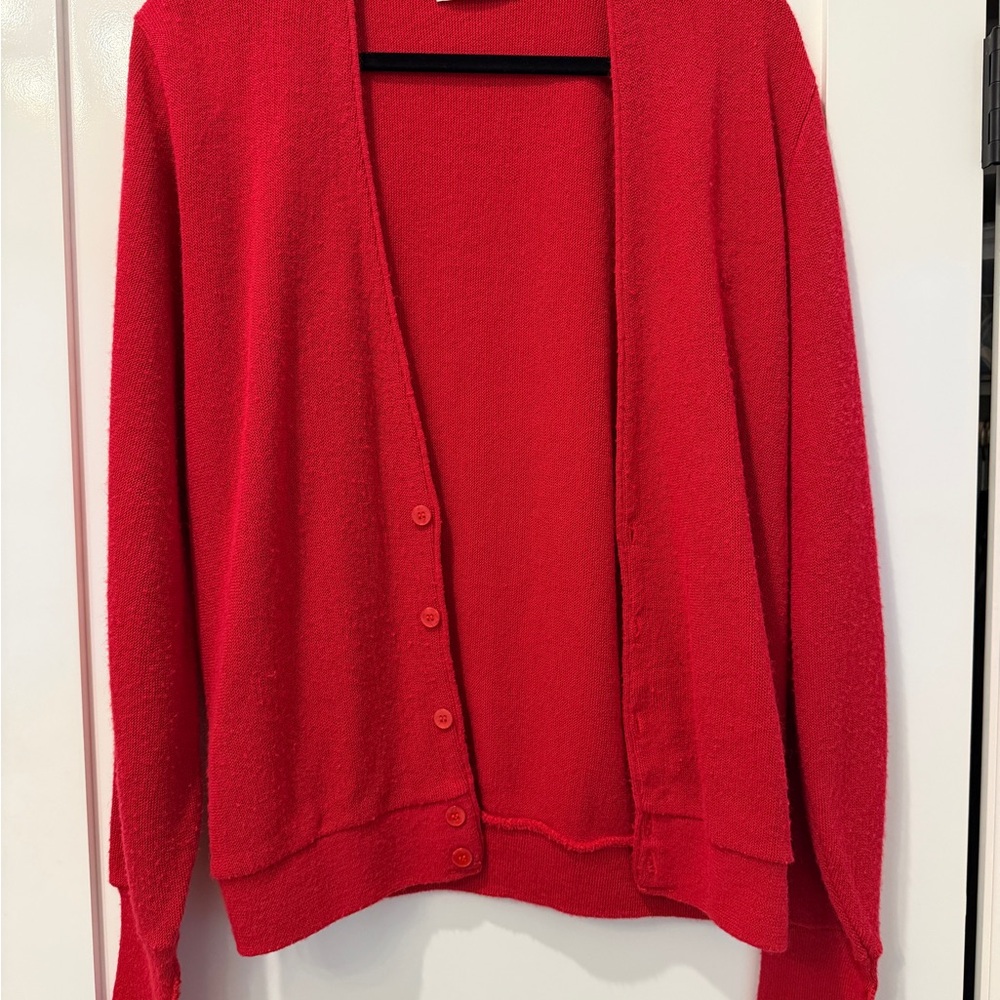 Dior Vibrant Red Women's Cardigan